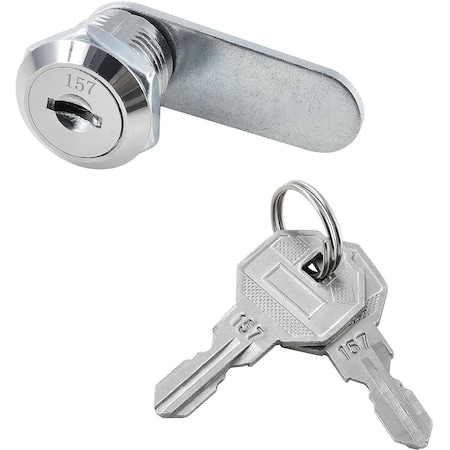 Global Industrial Replacement Lock & Key Set For Outer Door of Narcotics Cabinets Key# 157 RP9907